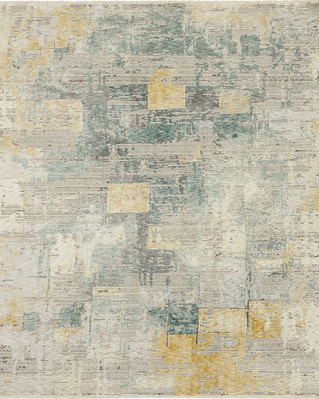 Memento Nostalgic Blue Area Rug