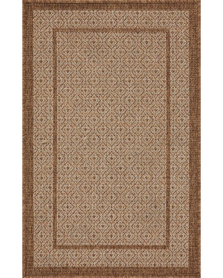Merrick MER-05 Chestnut/Oatmeal Rug