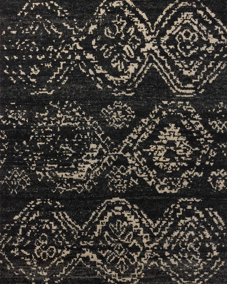 Meryl MEY-03 Black/Ivory Area Rug