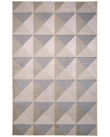 Micah 3044F Ivory/Gray/Ivory Area Rug