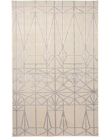 Micah 3045F White/Silver/Gray Rug