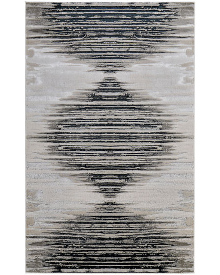 Micah 39LRF Black/Silver/Taupe Rug