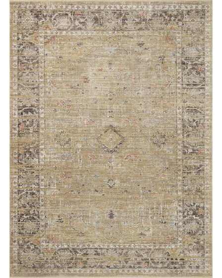 Millie MIE-03 Gold/Charcoal Area Rug
