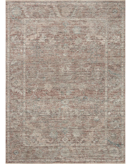 Millie MIE-04 Brick/Fog Area Rug
