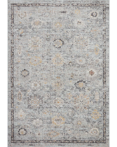 Monroe MON-04 Sky/Gold Area Rug