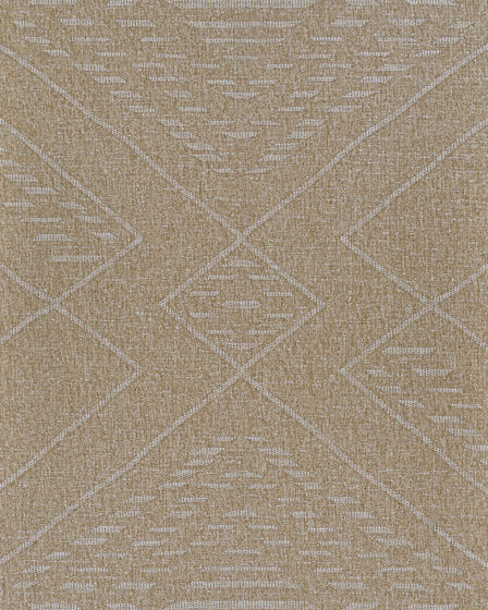Naturalistic Rattan Natural/Cream Area Rug