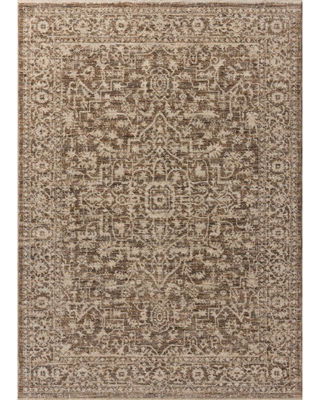 Newman NEW-02 Dark Taupe/Natural Area Rug