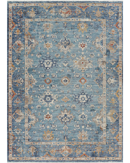 Nostalgia Antique Oushak Demin Area Rug