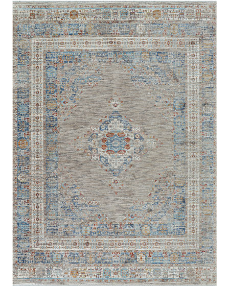Nostalgia Hamadan Denim Tawny Area Rug