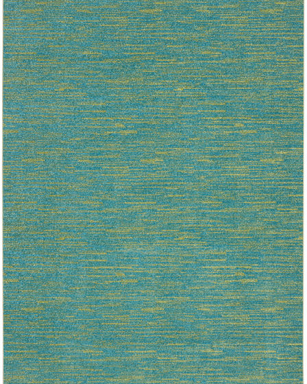 Nourison Essentials NRE01 Blue Green Rug