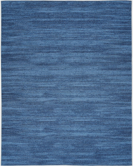 Nourison Washables NWB03 Blue Area Rug