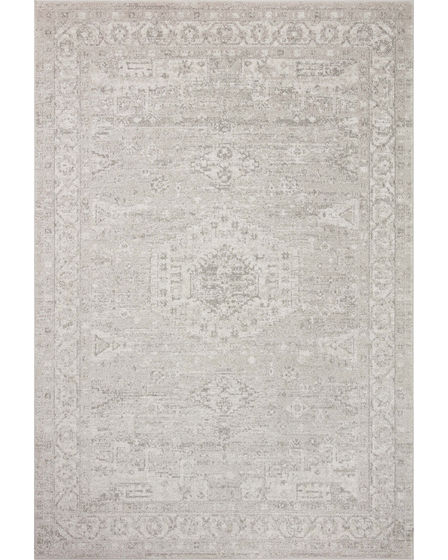 Odette ODT-02 Silver/Ivory Area Rug