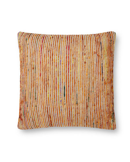 P0242 Rust/Multi 22"x22" Pillow
