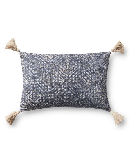 P0621 Blue 13"x21" Pillow