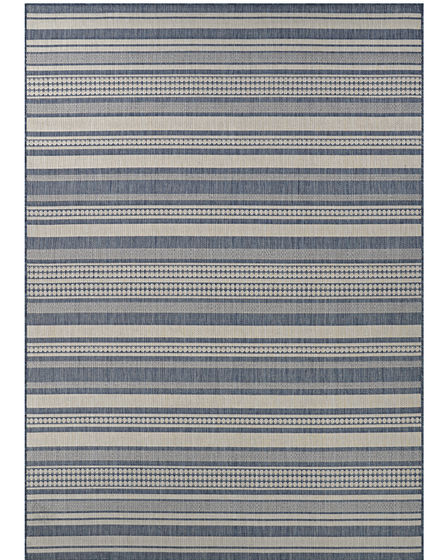 Palo Santo Bacalar Pool Blue 5'3"x7'6" Area Rug