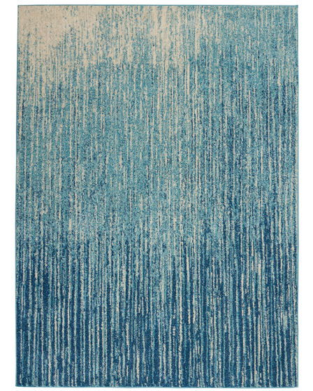Passion PSN09 Navy/Light Blue Area Rug