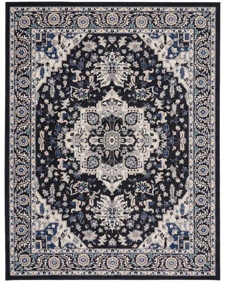Passion PSN33 Black Ivory Area Rug