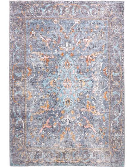 Percy 39AFF Blue/Gray/Orange Rug