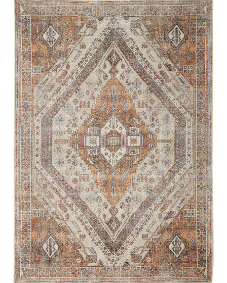 Percy 39ALF Orange/Brown/Taupe Rug