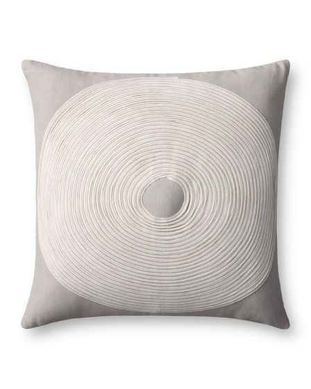 PLL0035 Taupe/Natural 18" Pillow