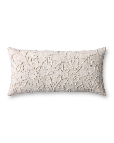 PLL0127 Natural 12"x27" Lumbar Pillow