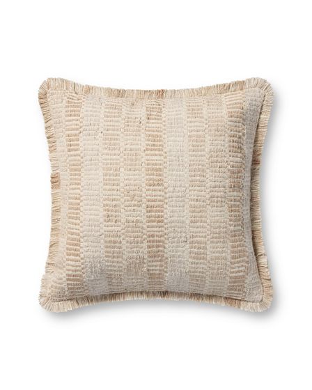 PLL0133 Natural/Multi 22" Pillow