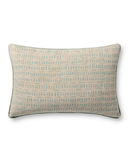 PLL0162 Lt. Blue 13"x21" Lumbar Pillow