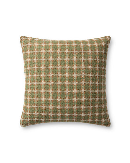 PLL0169 Green/Multi 20"x20" Pillow