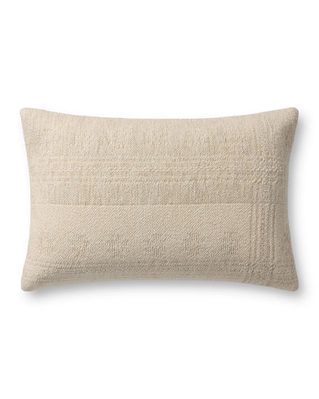 PLL0171 Natural 13"x21" Lumbar Pillow