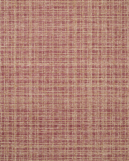 Polly POL-03 Berry/Natural Area Rug