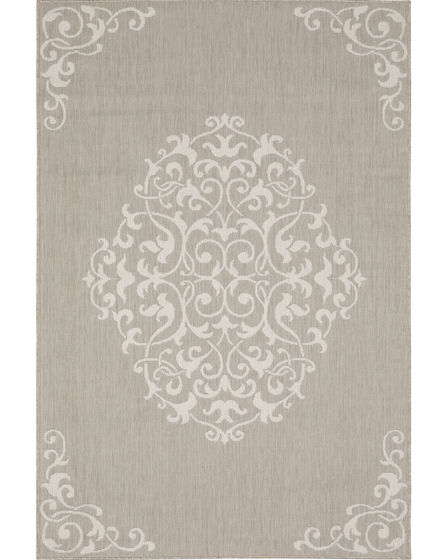 Portofino 6649w Grey/Ivory Area Rug