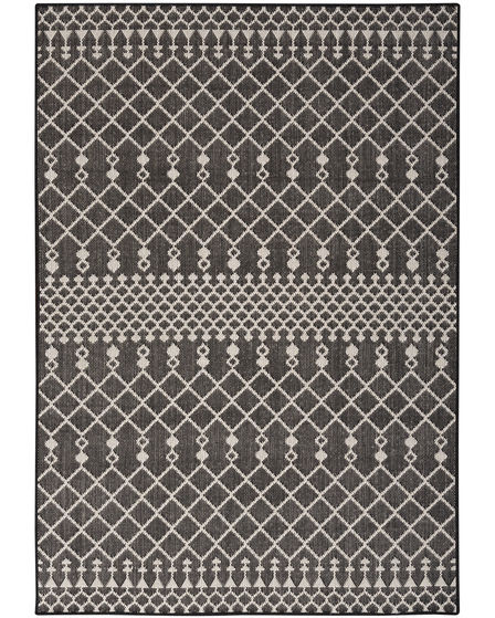 Positano POS02 Black Area Rug