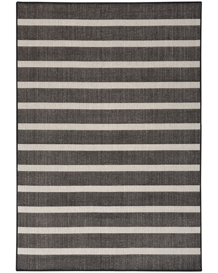 Positano POS03 Black Ivory Area Rug