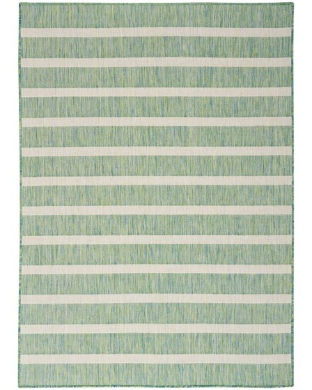 Positano POS03 Blue Green Ivory Area Rug