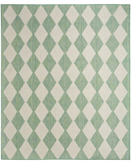 Positano POS04 Blue Green Area Rug
