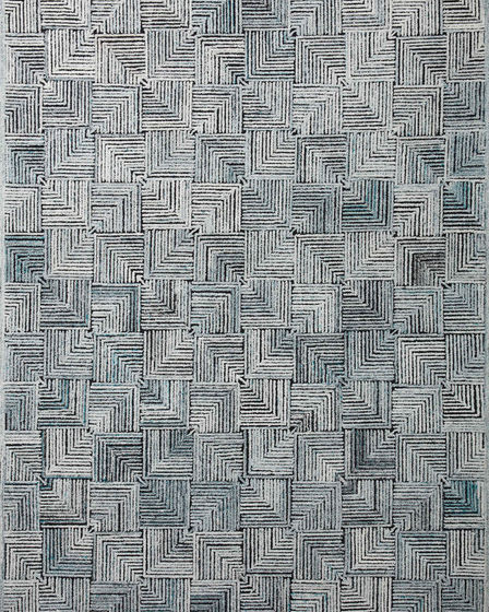Prescott PRE-03 Arctic Blue Area Rug