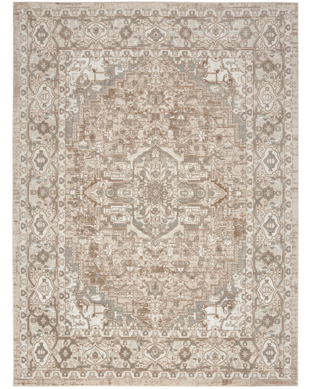 Quarry QUA05 Beige Area Rug