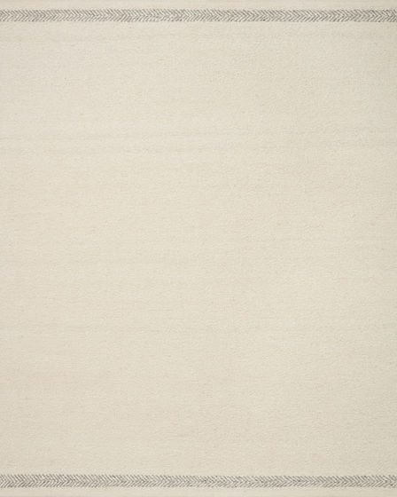 Reyla RLA-01 Ivory/Silver Area Rug