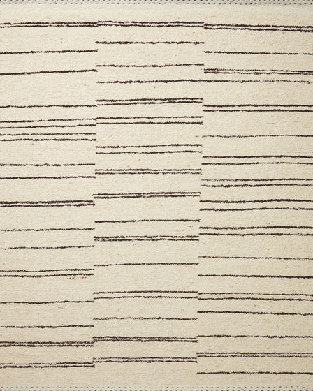 Roman ROM-04 Natural/Charcoal Area Rug