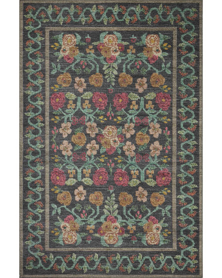 Rosa RSA-01 Black Area Rug