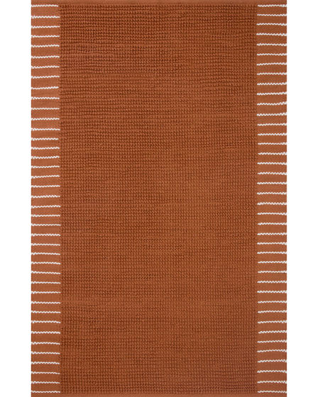 Sadie SAD-01 Terracotta Area Rug