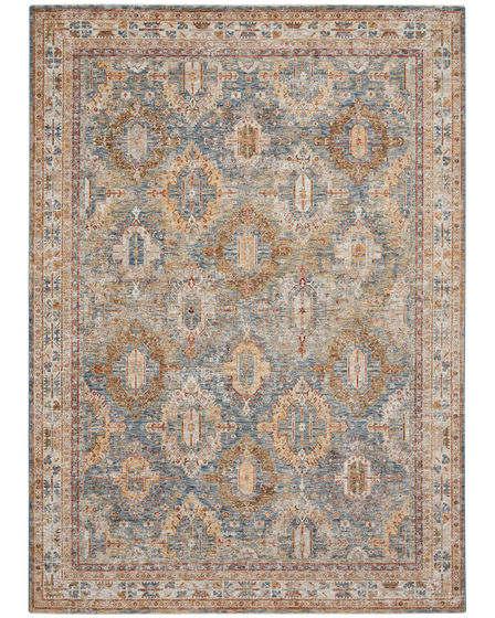 Sahar SHR01 Blue Area Rug