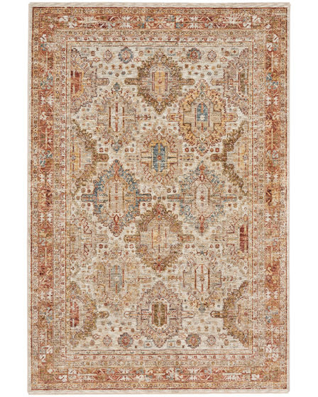 Sahar SHR01 Ivory/Multi Area Rug