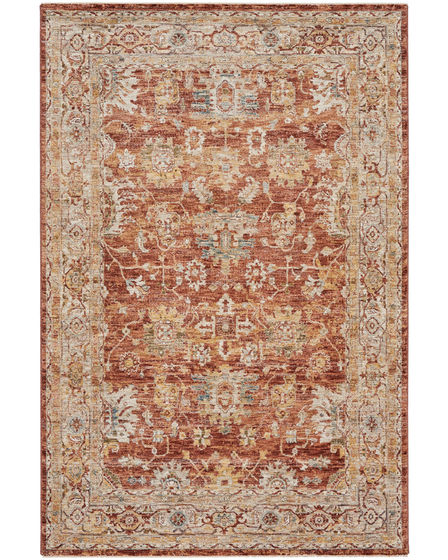 Sahar SHR02 Rust Area Rug