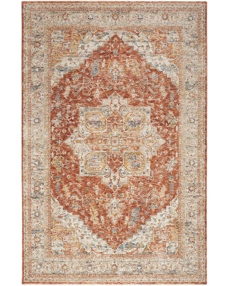 Sahar SHR06 Ivory/Multi Area Rug