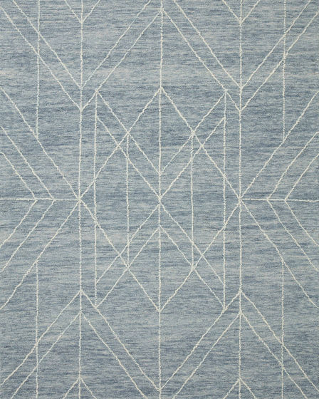 Sarah SAR-04 Denim Area Rug