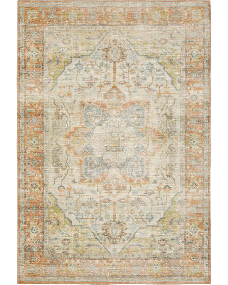 Savoy 28101 Orange/Blue Area Rug