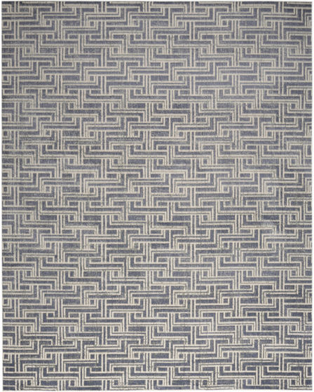 Serenity Home SRH04 Blue Ivory Area Rug