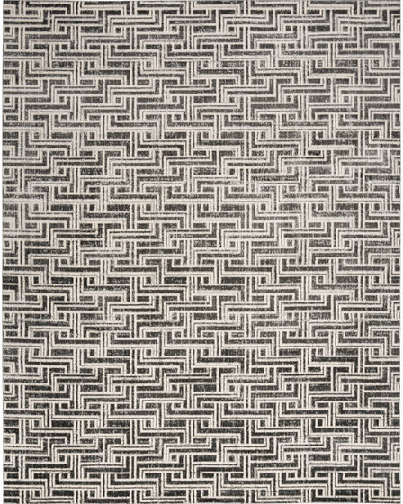 Serenity Home SRH04 Grey Ivory Area Rug