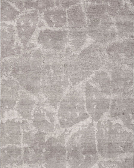 Silk Shadows SHA02 Silver Area Rug